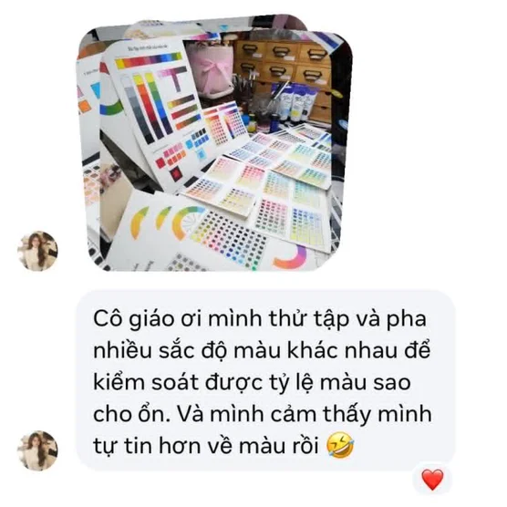 Tin nhắn đánh giá của Mai Vân Anh